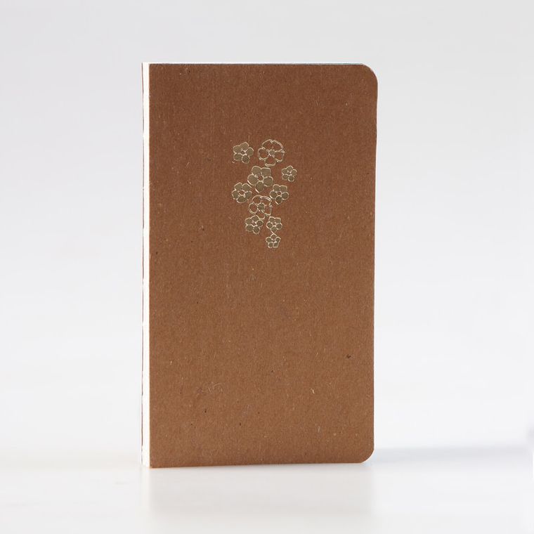 Green Mink, Kwiaty Polskie, Niezapominajka, notes ekologiczny, 96 stron, 1 szt.