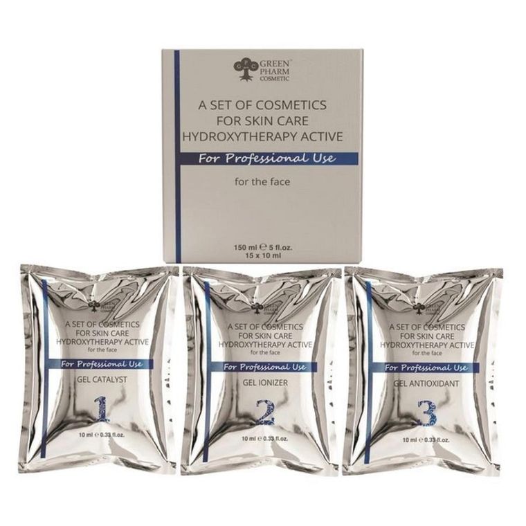 Green Pharm Cosmetic, Hydroxytherapy Active, zestaw kosmetyczny do pielęgnacji skóry, 150 ml