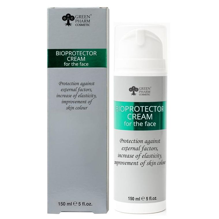 Green Pharm Cosmetic, krem bio-protektor do twarzy, 150 ml
