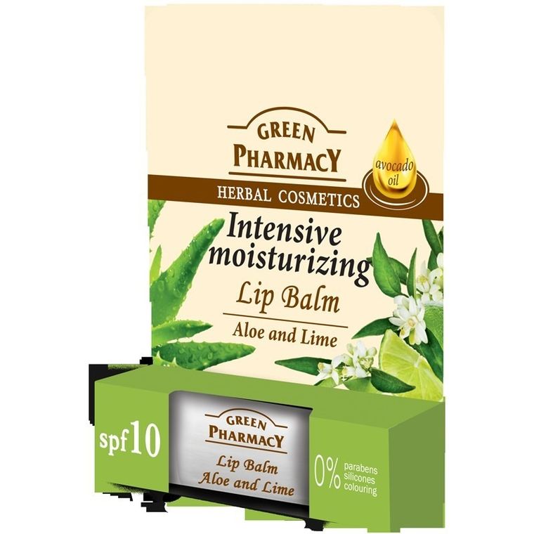 Green Pharmacy, balsam do ust, intensive moisturizing