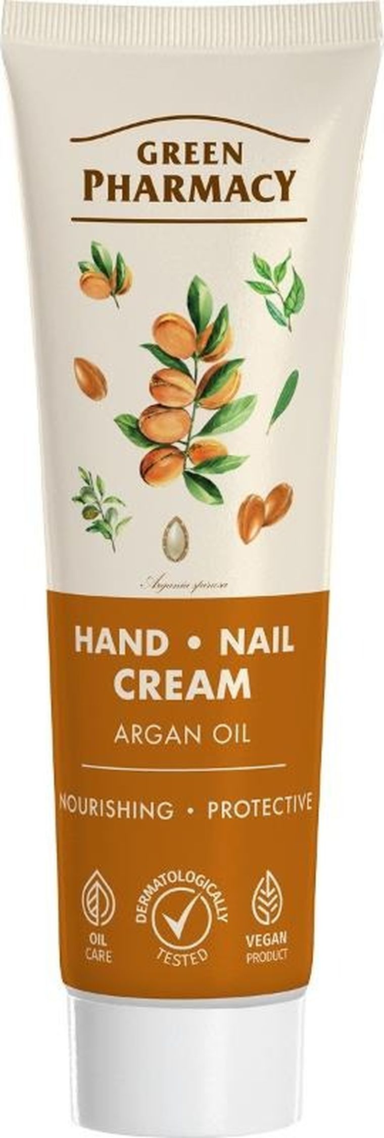 Green Pharmacy, krem do rąk i paznokci olej arganowy, 100 ml