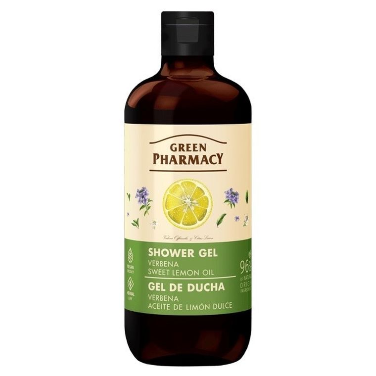Green Pharmacy, multi żel pod prysznic, werbena i olejek ze słodkiej cytryny, 500 ml