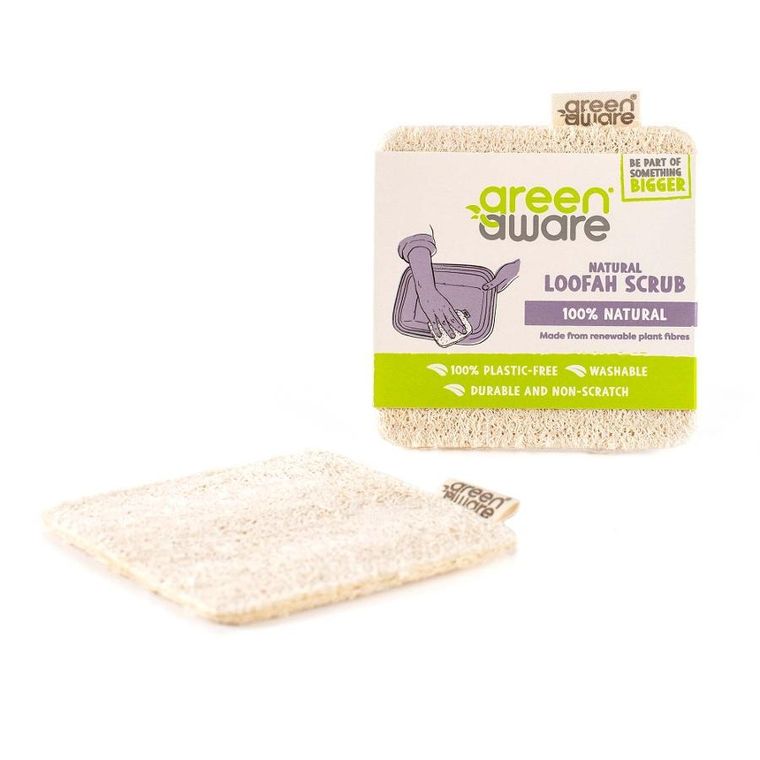 GreenAware, roślinna myjka do naczyń, luffa