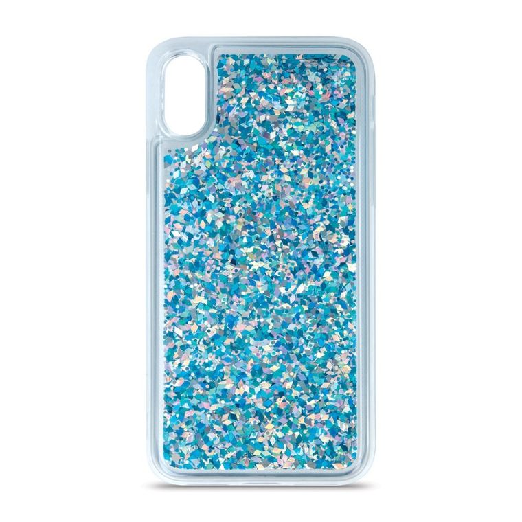 Greengo, nakładka ochronna Liquid Sparkle TPU, Huawei P30 Lite, niebieska