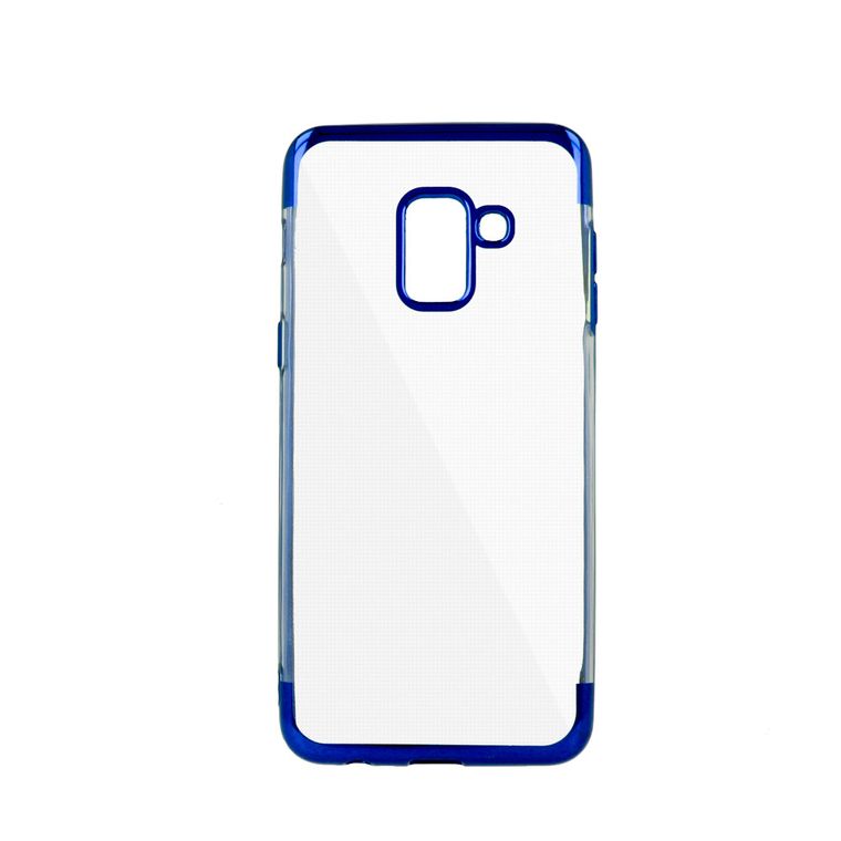 Greengo, nakładka Plating Soft TPU do Samsung Galaxy J4 2018, niebieska