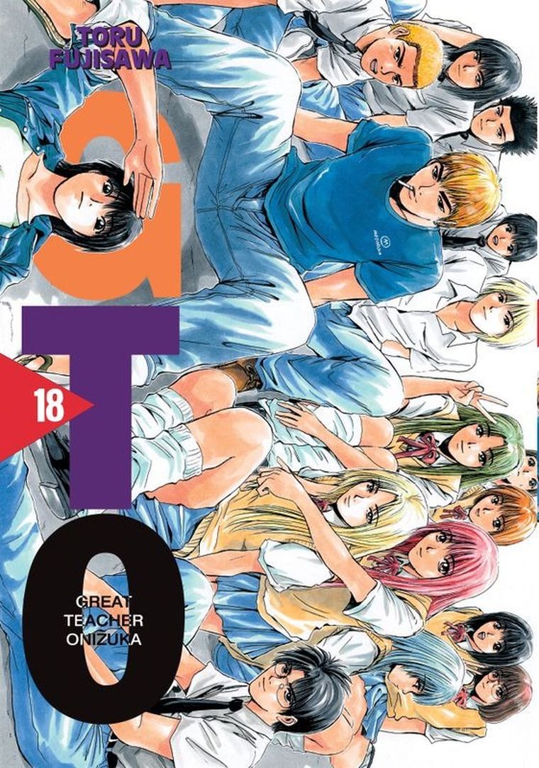 GTO. Great Teacher Onizuka. Nowa edycja. Tom 18