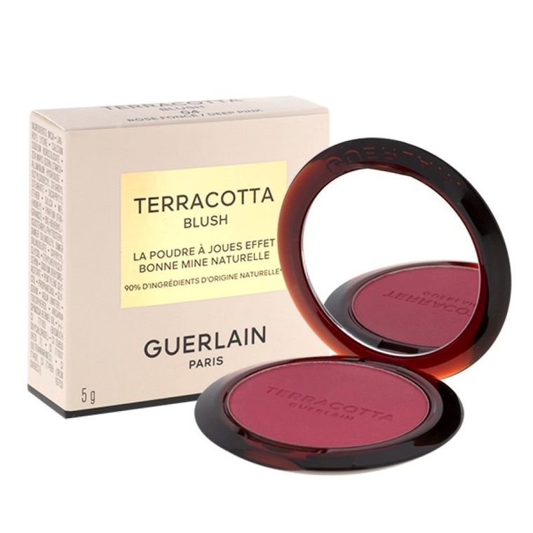 Guerlain, Blush, The Natural Healthy Glow Powder Blush 04, róż do policzków, dark pink, 5 g