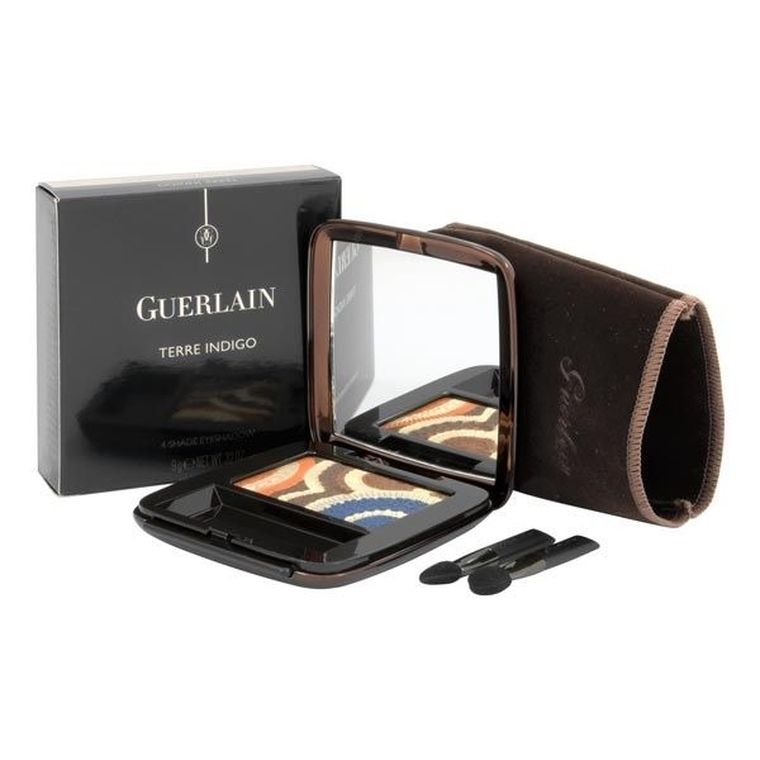 Guerlain, Terre Indigo 4 Shade Eyeshadow Palette, cienie do powiek
