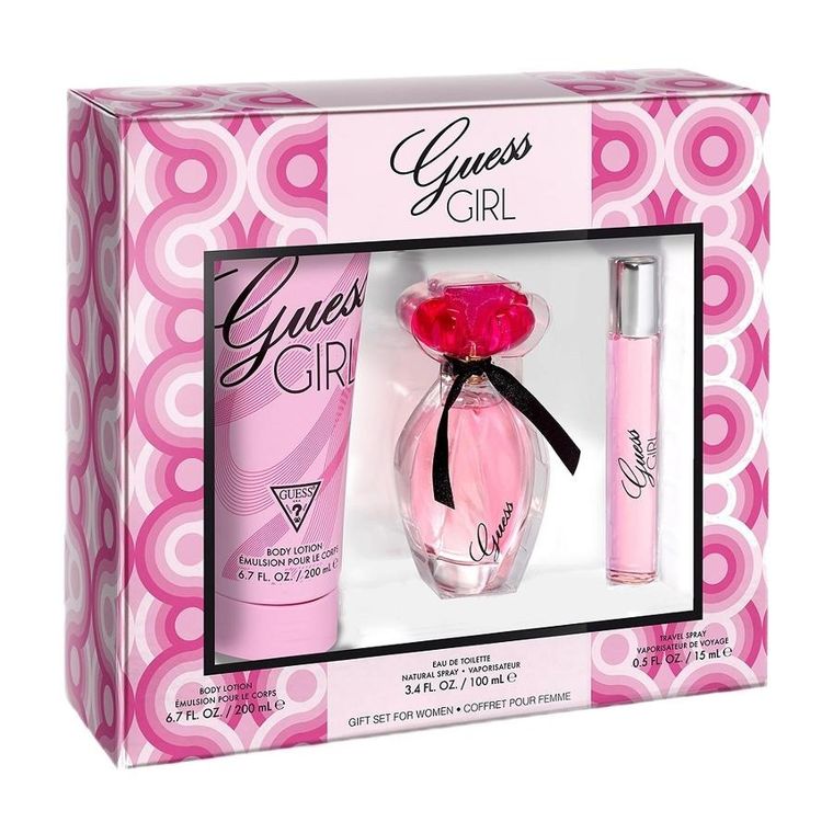 guess guess girl woda toaletowa 100 ml   zestaw 