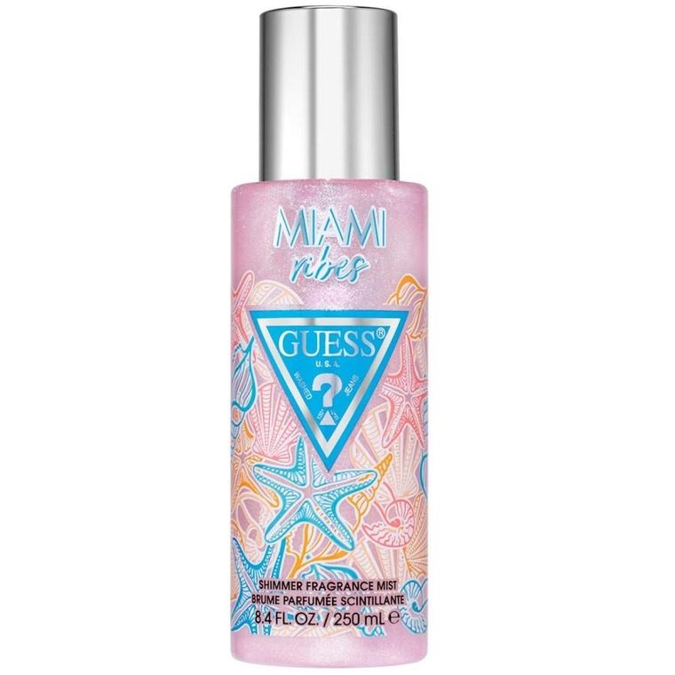 Guess, Miami Vibes, rozświetlająca mgiełka do ciała, 250 ml