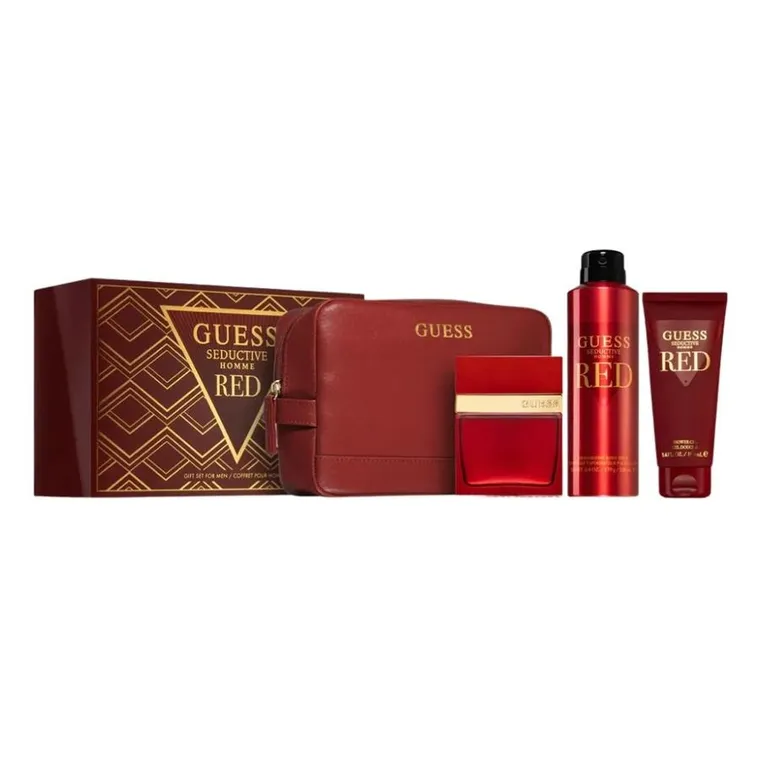 guess seductive homme red woda toaletowa 100 ml   zestaw