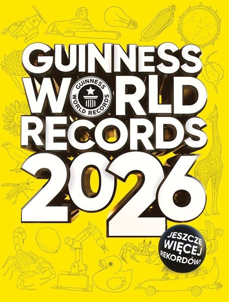 Guiness World Records 2026. Księga Rekordów Guinessa 2026. Edycja polska