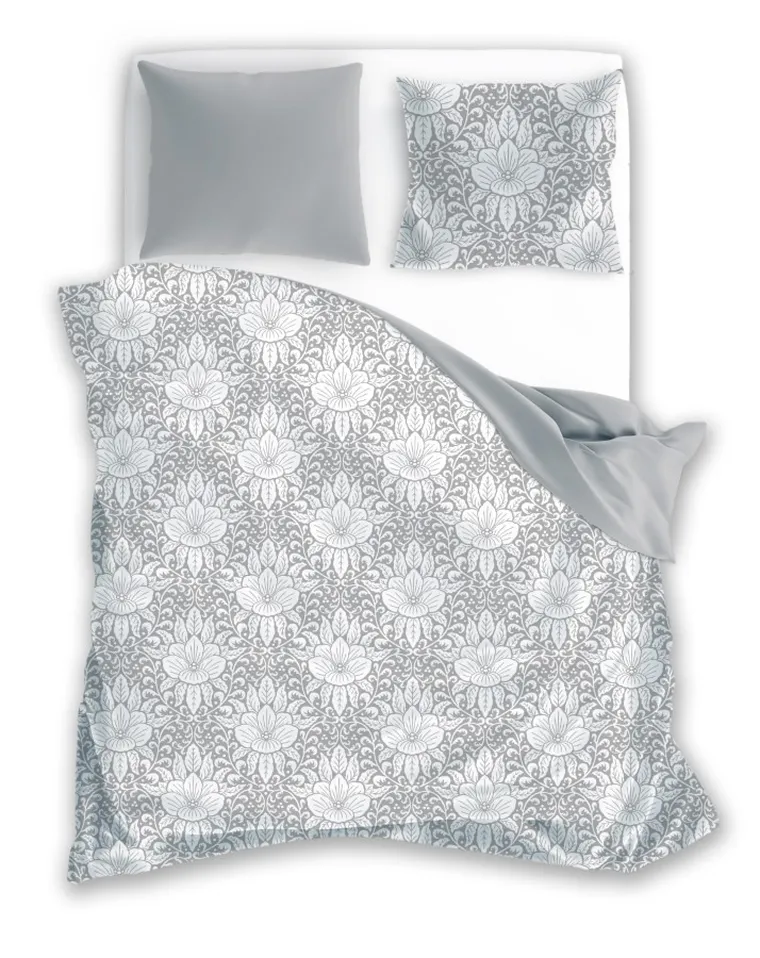 Gusto, Eleganta, 3-częściowy komplet pościeli, 100% bawełna, 160-200 cm