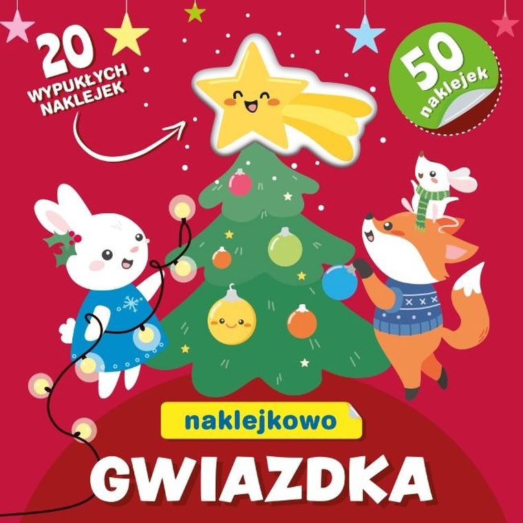 Gwiazdka. Naklejkowo