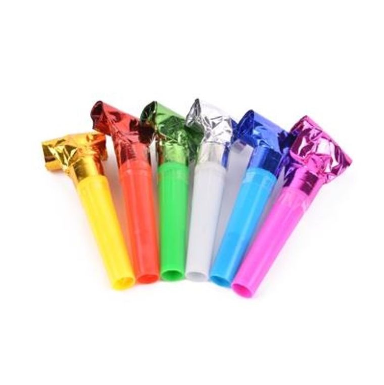 Gwizdki metaliczne, 35 cm, 3 szt.