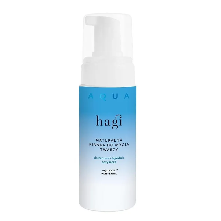 Hagi, Aqua Zone, naturalna pianka do mycia twarzy, 150 ml