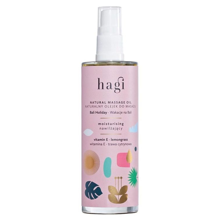 Hagi, Naturalny olejek do ciała, Wakacje na Bali, 100 ml