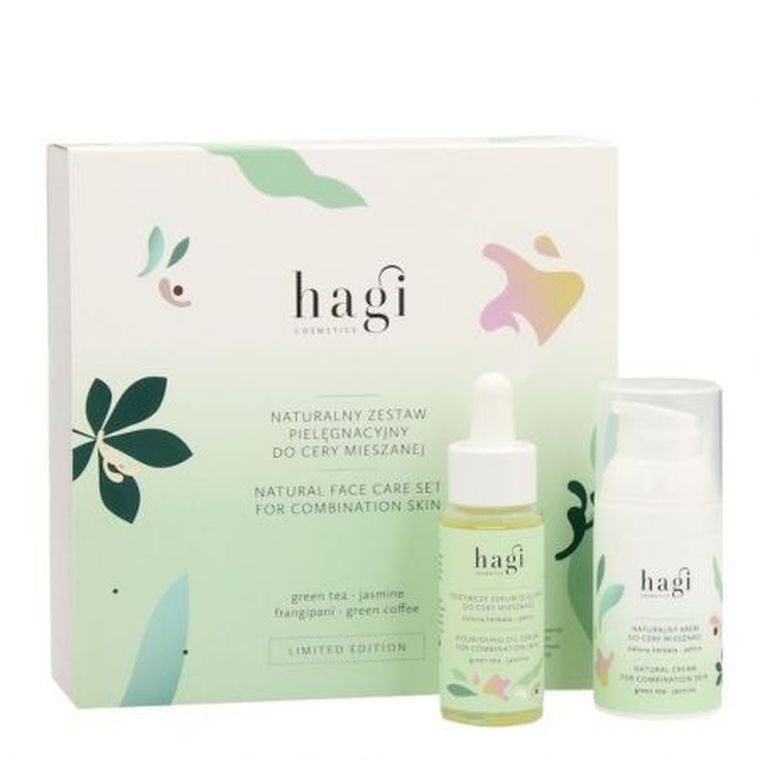 Hagi, naturalny zestaw pielęgnacyjny do cery mieszanej