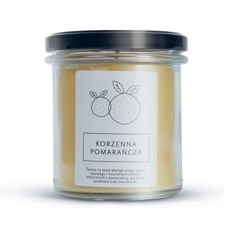 Hagi, świeca, korzenna pomarańcza, 230g