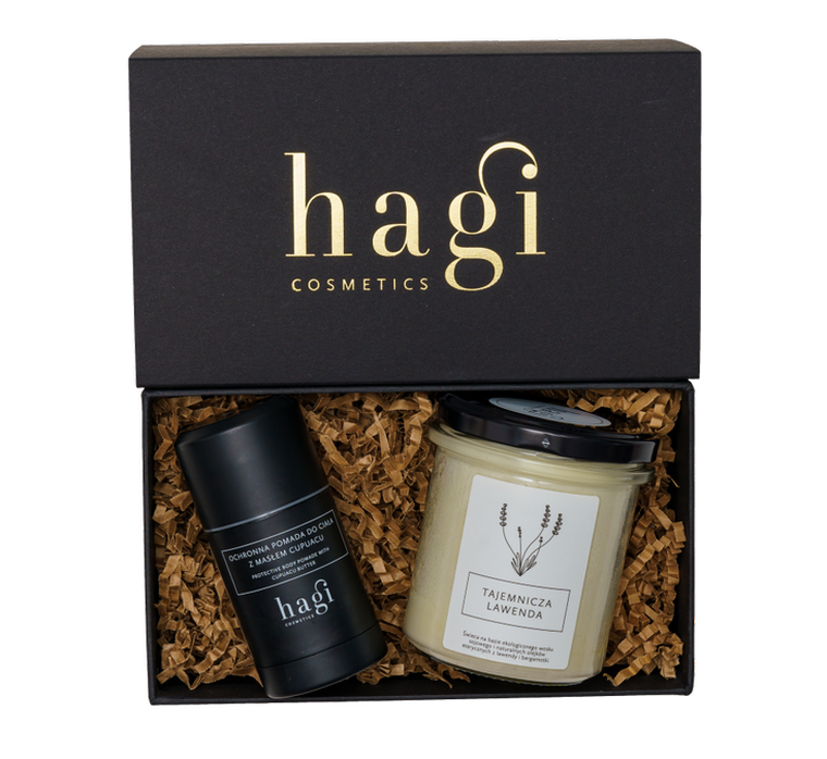 Hagi, Wieczór, pomada do ciała, świeca sojowa