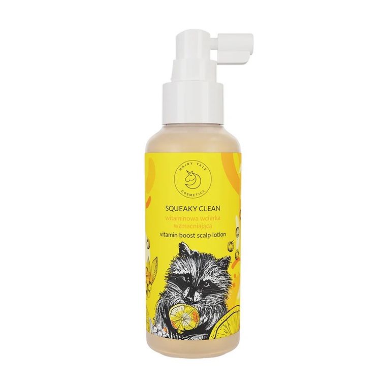 Hairy Tale, Squeaky Clean, witaminowa wcierka wzmacniająca do włosów, 120 ml