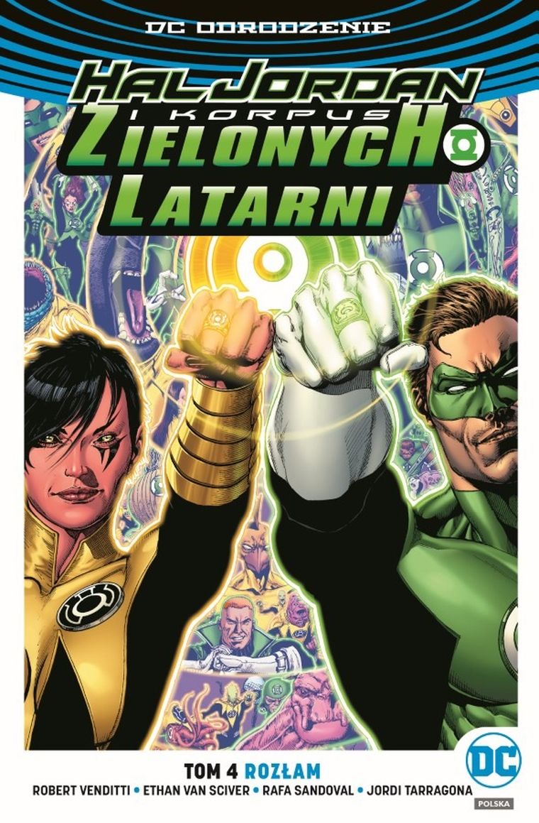 Hal Jordan i Korpus Zielonych Latarni. Tom 4. Rozłam
