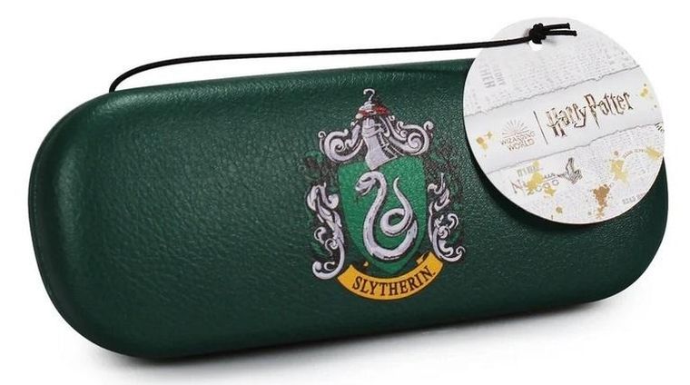 Half Moon Bay, Harry Potter, etui na okulary, twarde, Slytherin