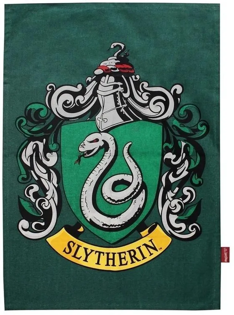 Half Moon Bay, Harry Potter, ręcznik kuchenny, herb Slytherinu