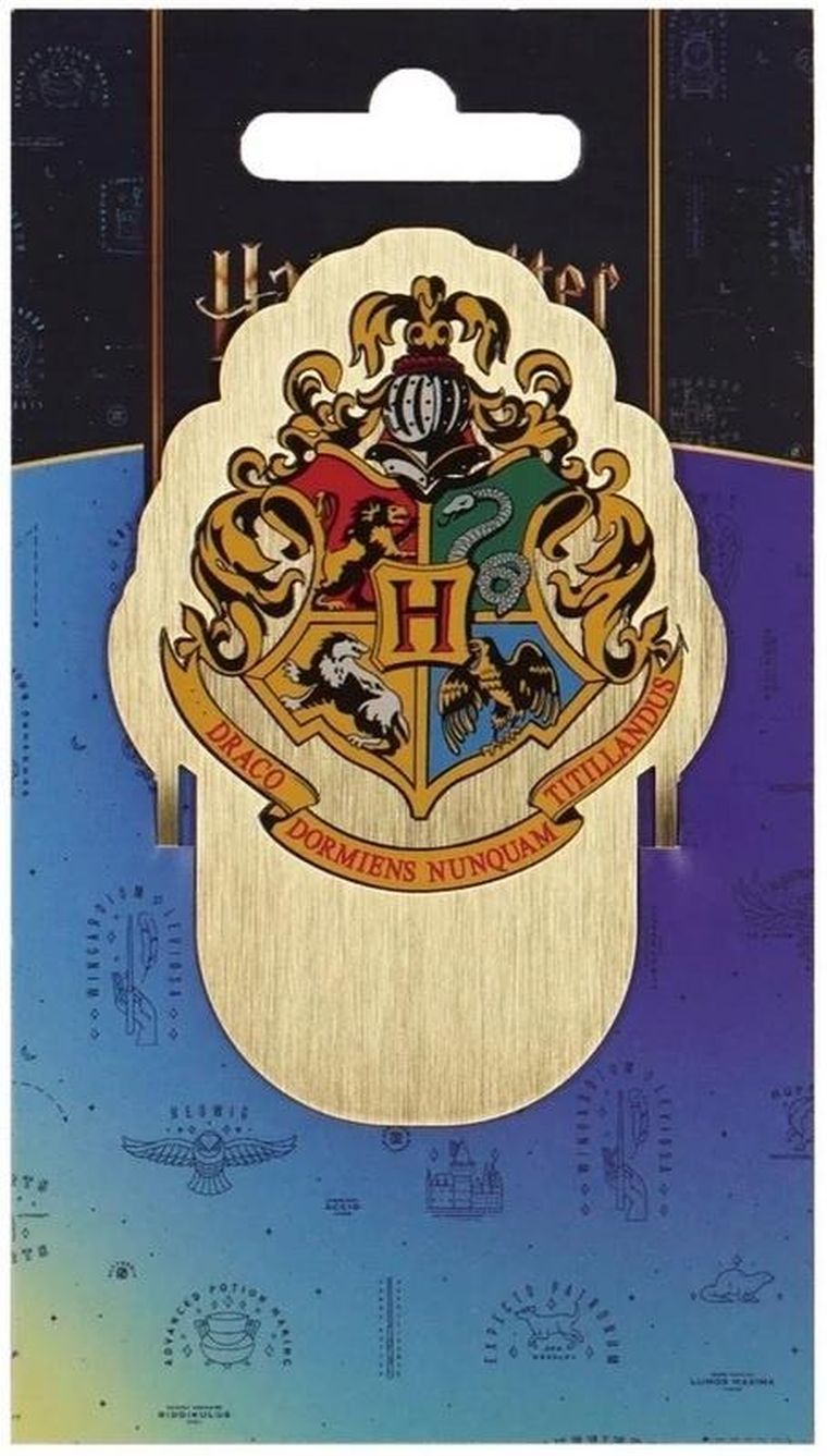 Half Moon Bay, Harry Potter, zakładka do książek metalowa, Herb Hogwartu