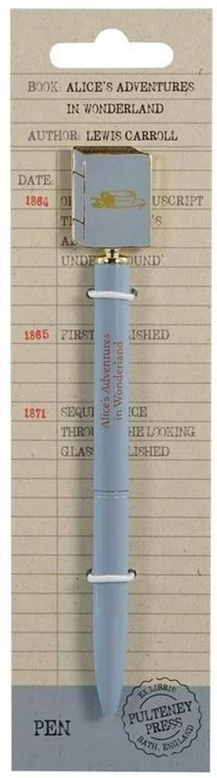 Half Moon Bay, Pulteney Press, długopis 2D, Alicja w Krainie Czarów