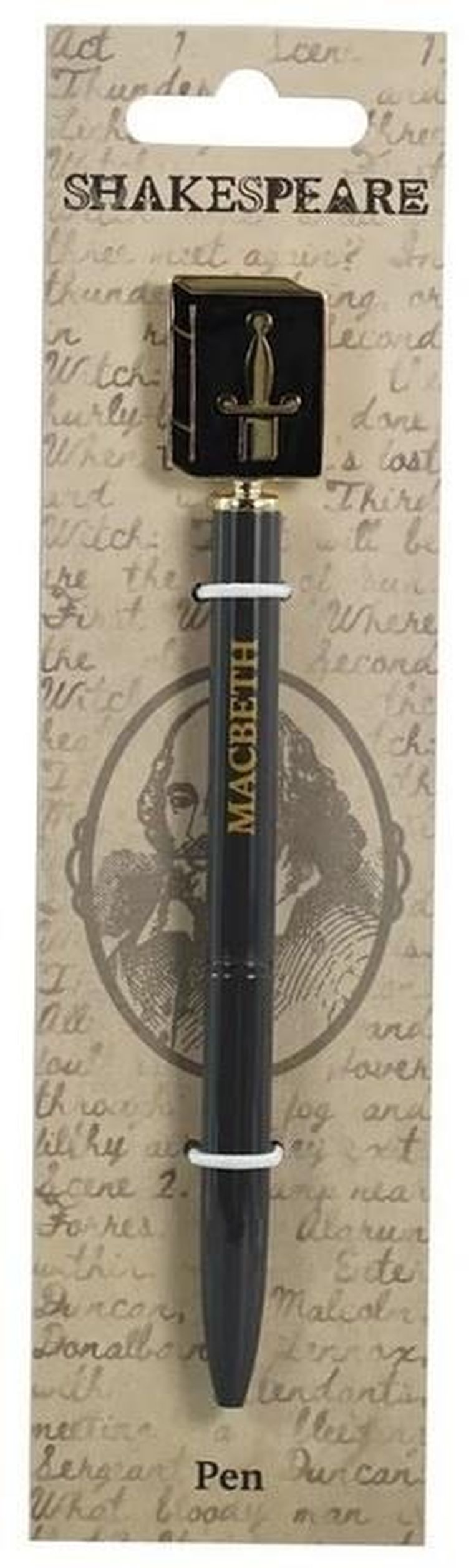 Half Moon Bay, Szekspir, długopis 2D, Makbet