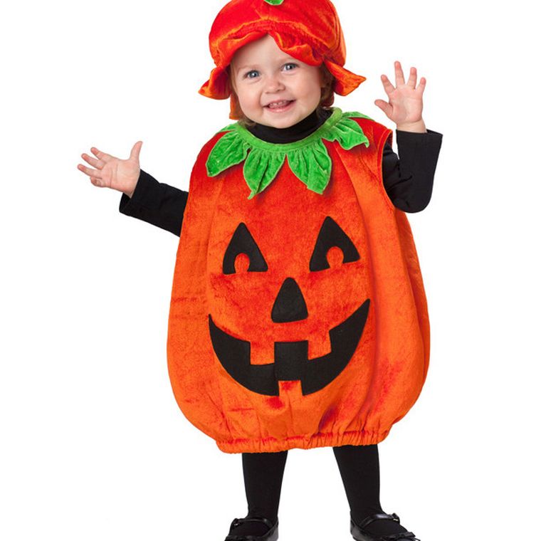 Halloween, Dynia, strój dla dzieci, rozmiar 92 cm