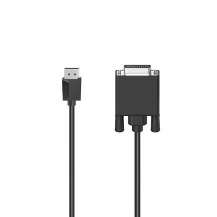 Hama, adapter displayport wtyk - dvi-d wtyk 4k, 1.5m