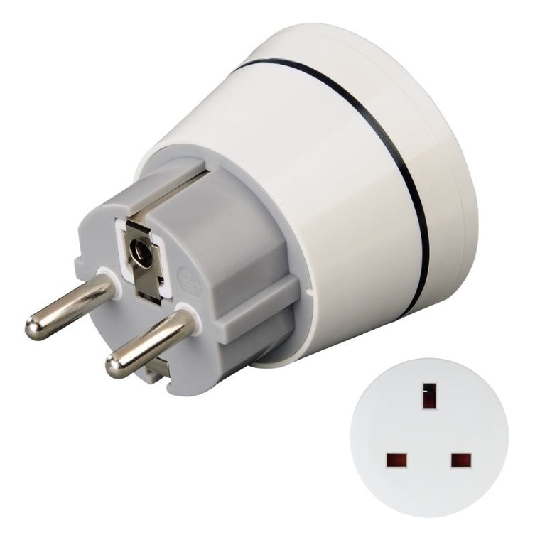 Hama, adapter podróżny, wtyczka UK - PL
