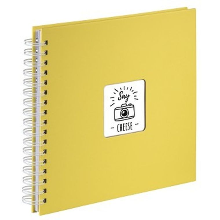 Hama, album do zdjęć, Fine Art, 28-24 na 50 zdjęć, białe strony żółty
