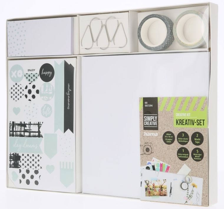 Hama, album książkowy, zestaw kreatywny