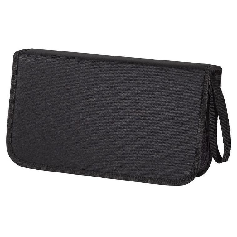 Hama, CD-wallet 104 CD, nylon, czarny