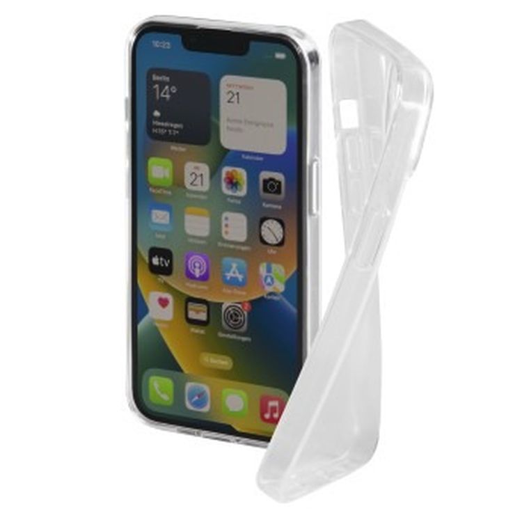 Hama, crystal clear, etui na telefon, iPhone 14, przeźroczyste