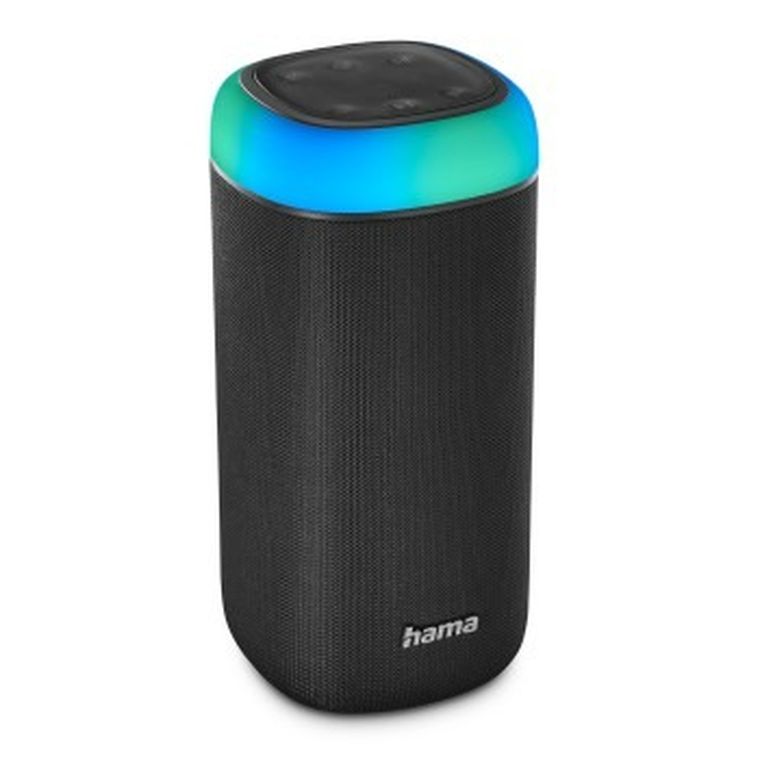Hama, głośnik mobilny bluetooth, shine 20, czarny