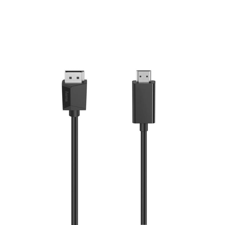 Hama, kabel displayport, HDMI, 1,5 m