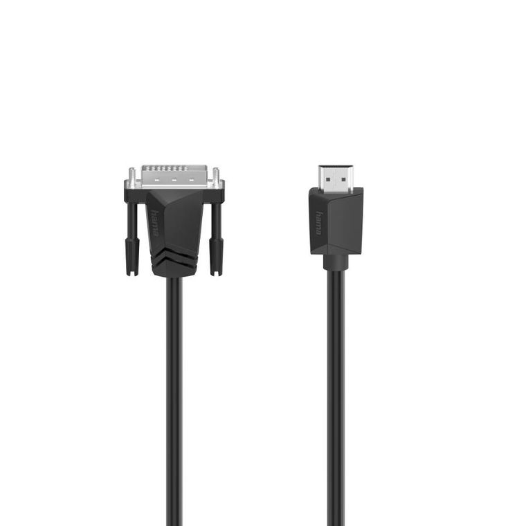 Hama, kabel HDMI, DVI/D 4K, 1,5 m