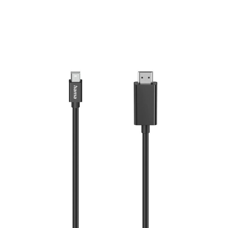 Hama, kabel mini displayport, HDMI 4K, 1,5 m