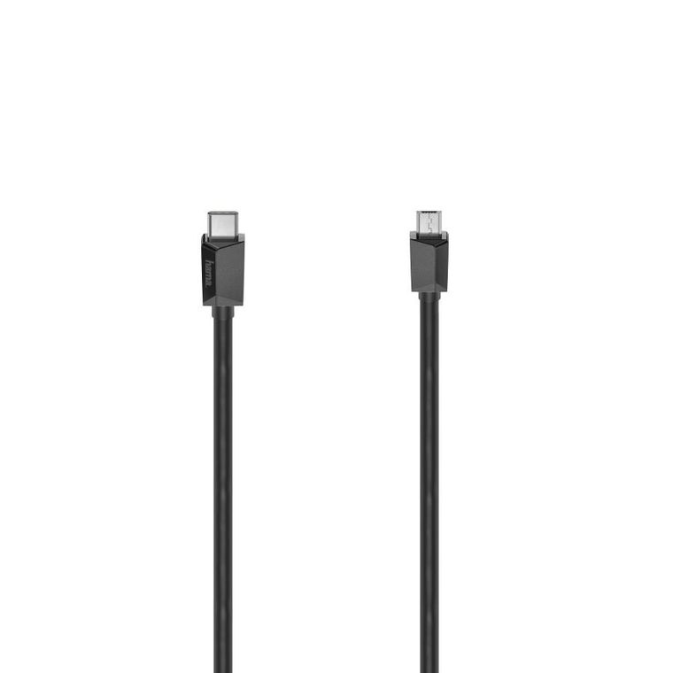 Hama, kabel USB 2.0, USB-c-micro USB, 0,75m