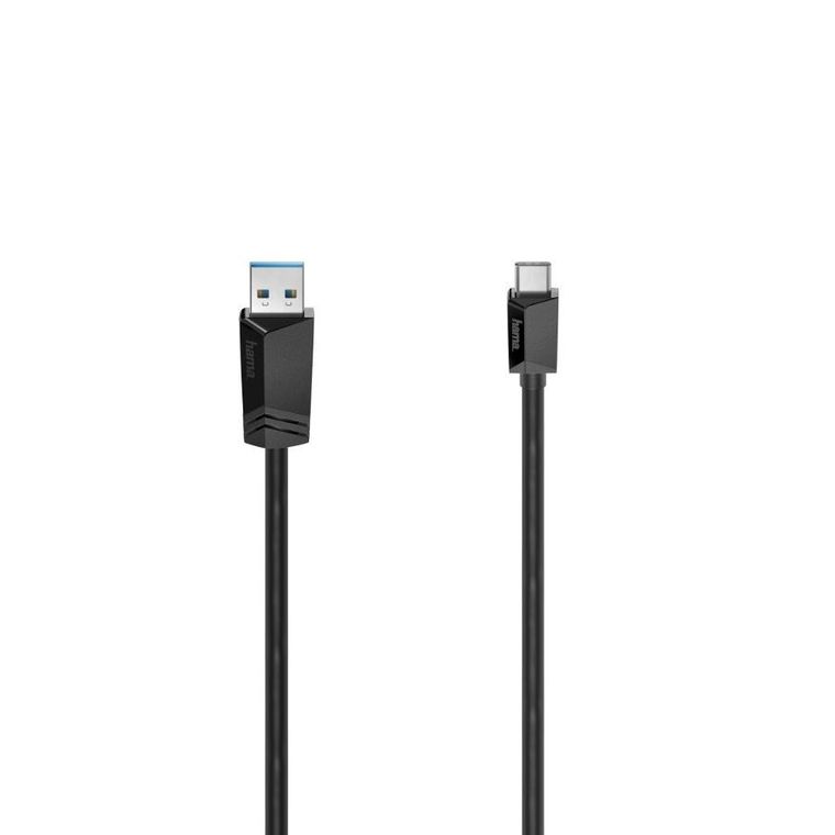 Hama, kabel USB 3.2, gen 1 typ c-USB a, 5 gbit/s, 0,75m