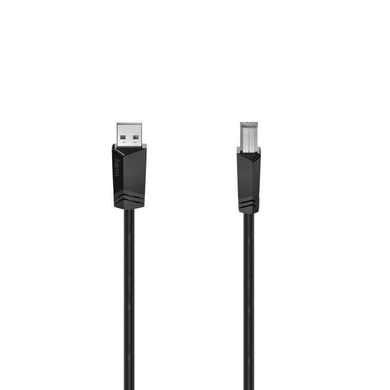 Hama, kabel USB A-B, 3m
