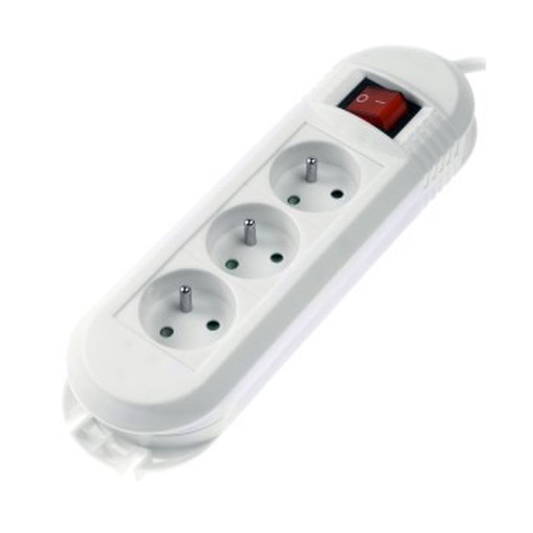 Hama, listwa zasilająca, comfort, 3gn, 3m, biała