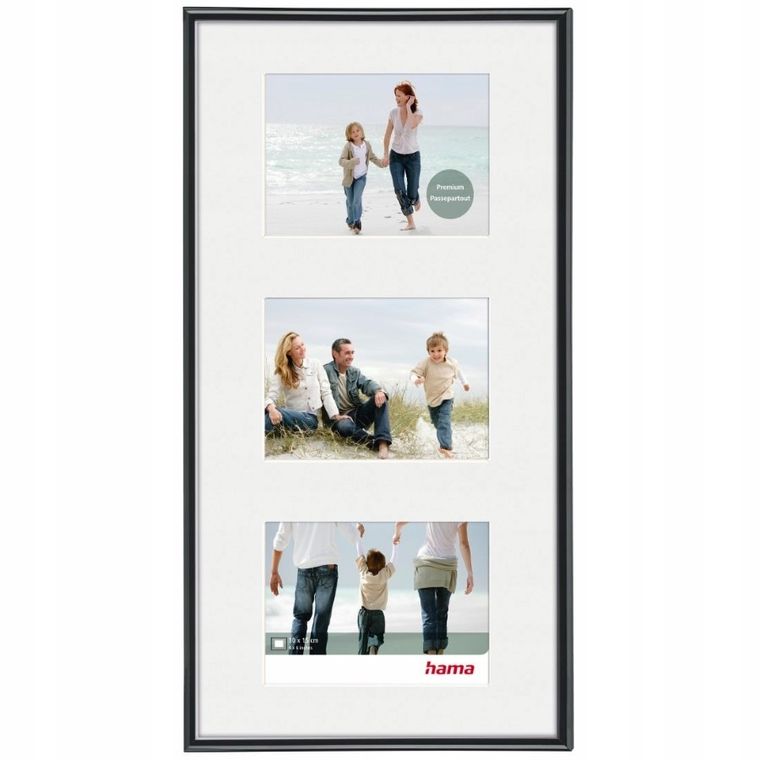 Hama, Madrid, ramka na zdjecia, czarna, 23X45 cm