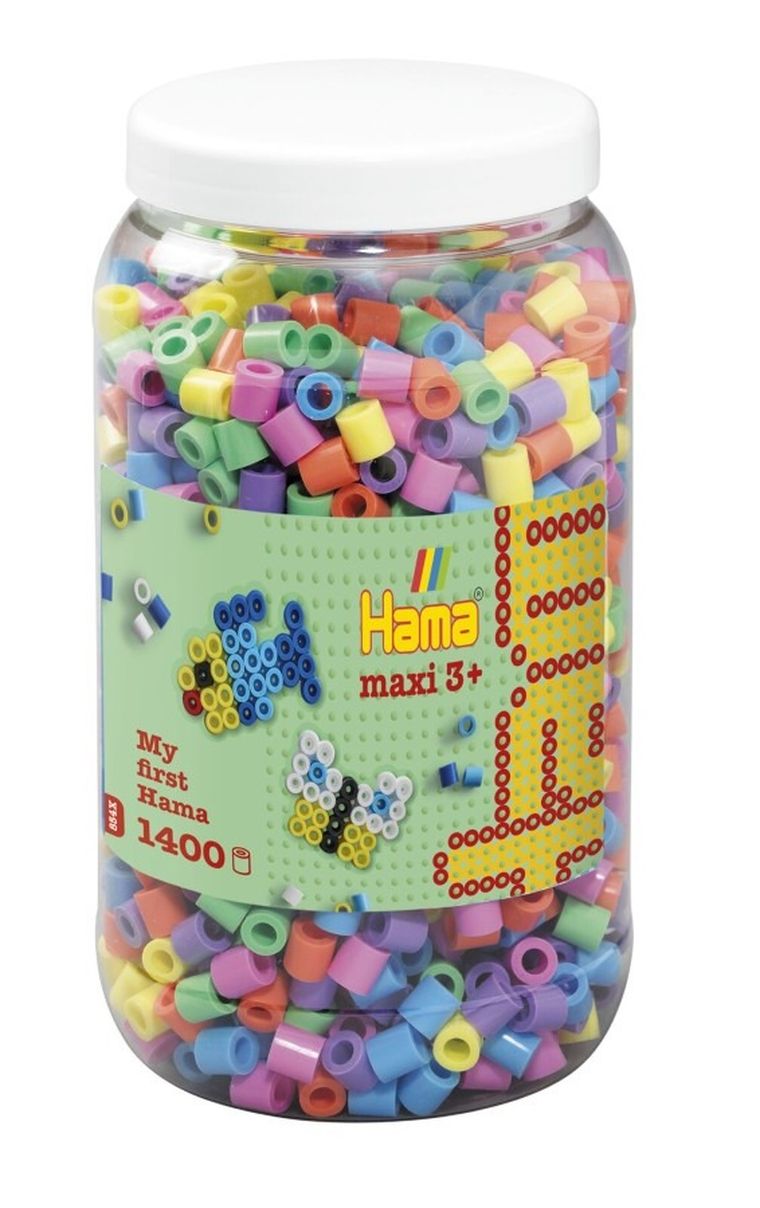 Hama, maxi koraliki do prasowania, 1400 szt.