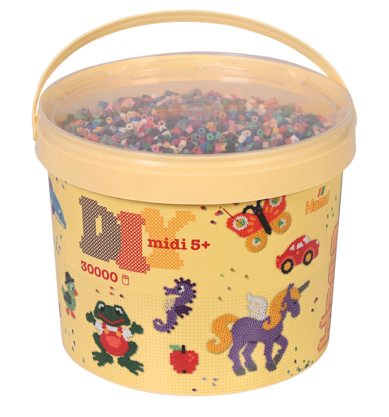 Hama, midi koraliki do prasowania, 30000 szt.