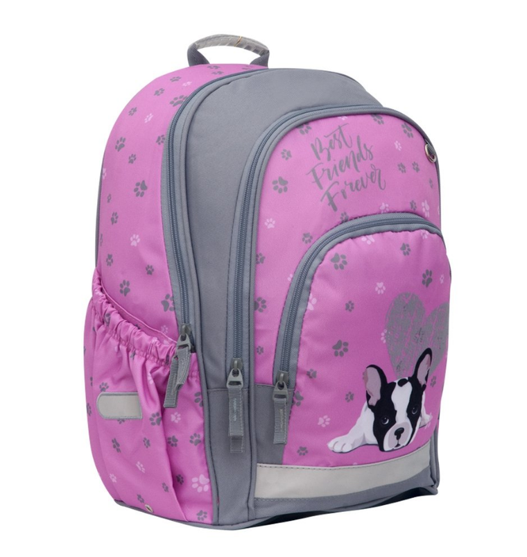 Hama, plecak szkolny, Pink Dog